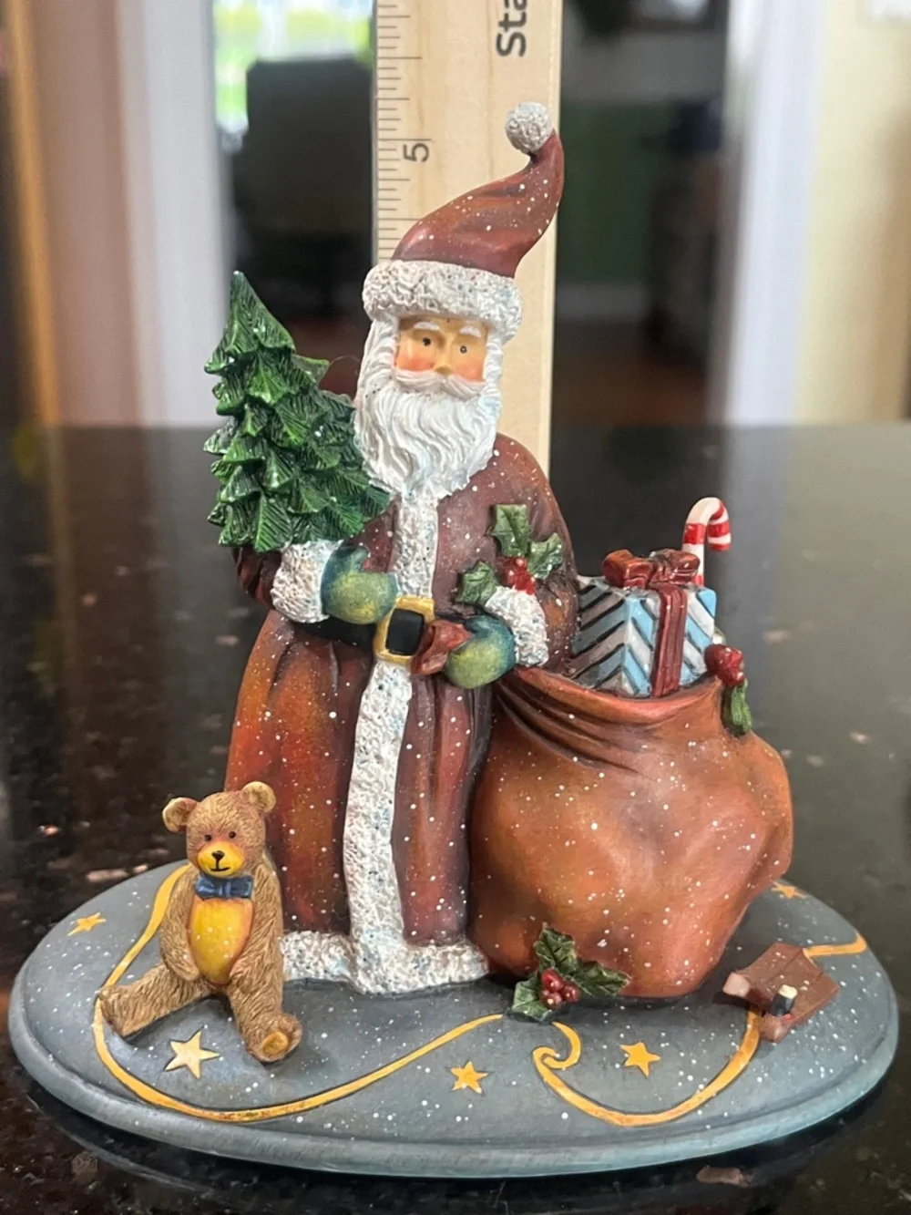 Susan Winget Santa’s Toypack V 2001 First Edition #16 Figurine Holiday Decor